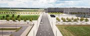 Praktisch fertig gebaut, aber immer noch gespenstisch leer: der Flughafen Berlin Brandenburg «Willy Brandt». (Bild: Caro Images/Andreas Muhs (Schönefeld, 2. September 2017))