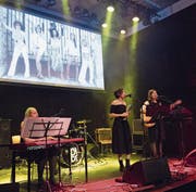 In der Zwischenbühne gab es am Samstag eine musikalische Hommage an die Boy- und Girlgroups der Neunzigerjahre. (Bild: Eveline Beerkircher (Horw, 10. März 2018))