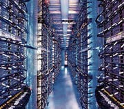 Blick in ein Rechenzentrum des US-amerikanischen Softwarekonzerns Microsoft. (Bild: Microsoft/PD)