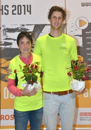 Leaderin Annatina Bühler und Leader David Rüedlinger (Bild: PD)
