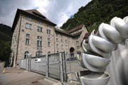 Beim Kraftwerk Amsteg wurde 2014 etwas weniger Bahnstrom produziert als im Spitzenjahr 2013. (Bild: Urs Hanhart / Neue UZ)
