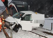 Dieser Unfall bei Wolfenschiessen ging im letzten Jahr tödlich aus. (Bild: Kapo Nidwalden)