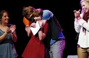 Die Luzernerin Lilian Heeb hat sich am Samstagabend in der Chollerhalle gegen fünf Konkurrenten durchgesetzt. (Bild Werner Schelbert)