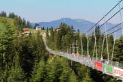 Raiffeisen Skywalk (Bild: Archiv Luzerner Zeitung, 26. September 2009)