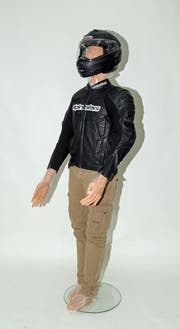 Das Outfit des Rasers. (Bild: Luzerner Polizei)