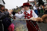 Fasnachtsumzug durch Alosen ob Oberägeri. (Bild: Stefan Kaiser / Neue ZZ)