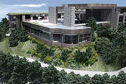 Der Nidwaldner Regierungsrat verzichtet vorerst auf eine Reise zum Bürgenstock-Investor aus Katar. Im Bild: Eine Visualisierung des SPA's des Bürgenstockresorts. (Bild: Visualisierung PD)