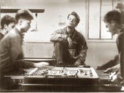 Jugendliche im Krienser Jugendzentrum Teiggi um 1990. Bild: Peter Fischli