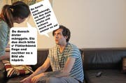 So könnte beispielsweise ein Dialog aussehen. (Bild: Ramona Geiger / Neue LZ)