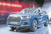 Elektrisch: der Audi Q7 e-tron quattro. (Bild: Keystone)