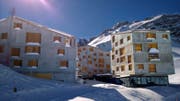 Baustelle fürs Hotel Melchsee Mitte März dieses Jahres: Vorerst soll nicht weitergebaut werden. (Bild Markus von Rotz)