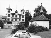Der ehemalige «Sternen» mit seinen zwei Türmchen (Archivbild Neue LZ)