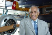 Alfred Waldis, Mitbegruender und erster Direktor des Verkehrshaus Luzern, ist im Alter von 93 Jahren verstorben. (Bild: PD / photopress)