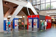 Die neuen Billettautomaten können viel mehr als Tickets herausgeben. Zum Beispiel lassen sich Monatsabonnemente lösen und verlängern.