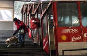 Die alte Standseilbahn soll durch eine Gondelbahn ersetzt werden. (Bild Laura Vercellone/Neue SZ)