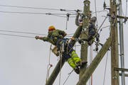 Dank neuer Stromleitung sollten im Schächental diese Weihnachten die Lichter nicht mehr ausgehen. (Bild: PD)