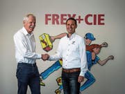 Patrick Sommer (rechts) übernimmt von Beat Möckli per 1. August 2019 die Firmenleitung. (Bild: Roger Grütter (Kriens, 28. September 2017))