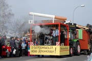 Ein Sujet am Umzug. (Bild Adrian Venetz/Neue OZ)