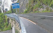Die Forstegg liegt ausgangs Gersau in Richtung Vitznau. Die Strasse ist kurvenreich und soll ausgebaut werden. (Bild Andreas Seeholzer)