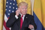 Präsident Trump wurde mit weiteren Vorwürfen konfrontiert. (Bild: Keystone)