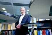 Der Zuger Finanzdirektor Heinz Tännler: «Kurzfristig sind schätzungsweise 95 Prozent der Kosten im Kantonsbudget gebundene Aufgaben». (Bild: Stefan Kaiser)