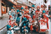 Die Kleinformation Fortissimo in ihrem Gründungsjahr 1973 beim Grendel. (Bild: pd)
