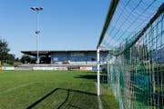 Die Fussballanlage Eschfeld in Steinhausen. (Bild: Stefan Kaiser)
