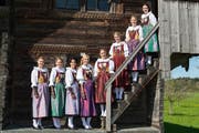 Ehrendamen am Luzerner Kantonalen. (Bild: PD)