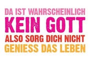 Die Freidenker-Werbung, die jetzt auf Plakaten realisiert wurde. (Bild pd)