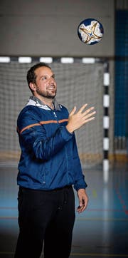 Der 35-jährige Spanier Vicente «Ike» Cotrina Cabal in der Eichli-Halle von Stans. (Bild: Philipp Schmidli (19. September 2017))