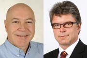 Heinz Krummenacher (links) und Marcel Moser. (Bild: PD)