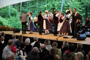 Die Obwaldner Bödälär am Volkskulturfest Obwald 2013. (Bild: Corinne Glanzmann / Neue OZ)