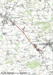 Die Strasse zwischen Grosswangen und Buttisholz wird verbreitert. (Bild: Maps Google)