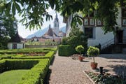 Garten des Ital-Reding-Haus in Schwyz (Bild: PD / Felix Jungo)
