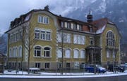 Das Primarschulhaus Stegmatt in Erstfeld. (Bild pd)