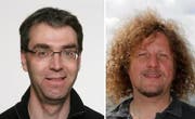 Verlassen den REV Sarneraatal: Thomas Spitzmüller (links) und Luke Gasser. (Bilder pd/Markus von Rotz/Neue OZ)