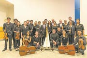 Die jungen Musikerinnen und Musiker des Ensembles Sonidos de Paraquaria fokussieren sich auf die Barockmusik aus der Zeit der Jesuitenreduktionen in Südamerika. (Bild: PD/Christian Ender)