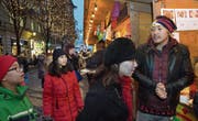 Der Stand der Tibeter am Donnerstag eröffneten «Venite». (Bild: Eveline Beerkircher (Luzern, 15. Dezember 2016))