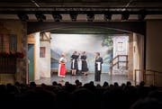 Vorstellung eines Theaterstücks im Hotel Port im Entlebuch. (Bild: Dominik Wunderli)