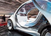 Autonom fahrende Studie: Smart vision EQ fortwo. (Bild: KEY)