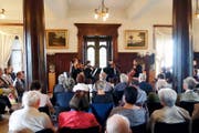 Die Westschweizer Formation Quatuor Byron überzeugte auf Schloss Meggenhorn. (Bild: PD)
