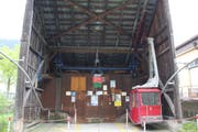 Die Schwandi-Seilbahn in Erstfeld steht für Touristen vorläufig still. (Bild: Paul Gwerder)