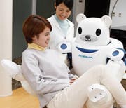 Dieser Roboter namens Robear assistiert beim Tragen, Umbetten und Aufrichten von Patienten. (Bild: PD)
