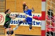 Steffi Kottmann im Jahr 2011 gegen den LC Brühl. (Bild Pius Amrein)