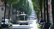 Die Scania-Hess-Busse werden 2017 ersetzt. (Bild: PD)