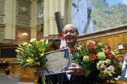 Louis Schelbert tritt aus dem Nationalrat zurück. (Bild: Anthony Anex / Keystone (Bern, 8. März 2018))