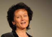 Eveline Widmer-Schlumpf bei ihrem Referat. (Bild Corinne Glanzmann/Neue LZ)