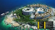 Diese Insel gehört nun Samih Sawiris. (Bild: mamulaisland.com)