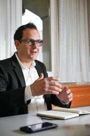 Markus Bolliger (40) ist seit dem 1. Februar Geschäftsführer der Obwalden Tourismus AG. (Bild Corinne Glanzmann)