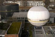 Der Luzerner Fesselballon nach dem Unglück von 2004. (Bild: Archiv Neue Luzerner Zeitung)